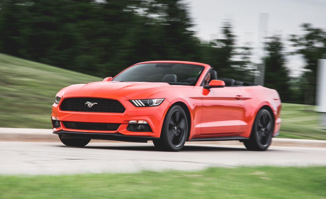 ford mustang convertible hire