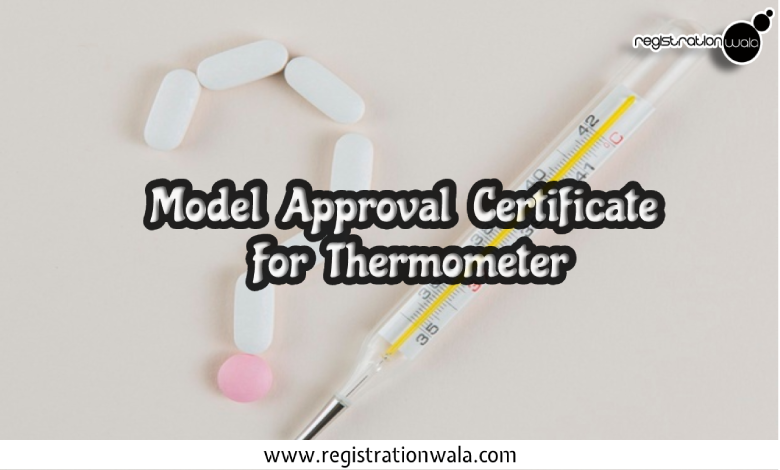 Model Approval Certificate