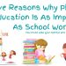 Five Reasons Why Physical Education Is As Important As School Work